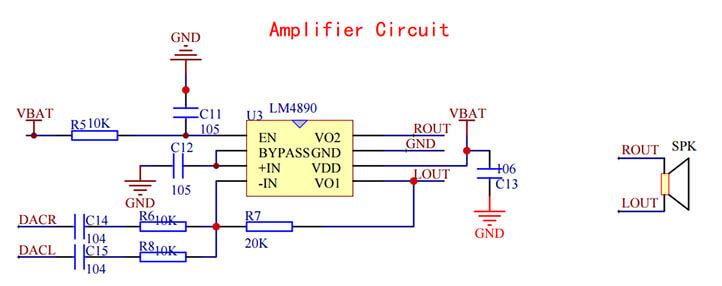 Figure 7 WT2605-24SS Amplifier Circuit