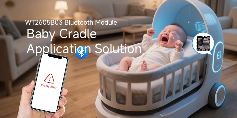 bluetooth module for baby cradle