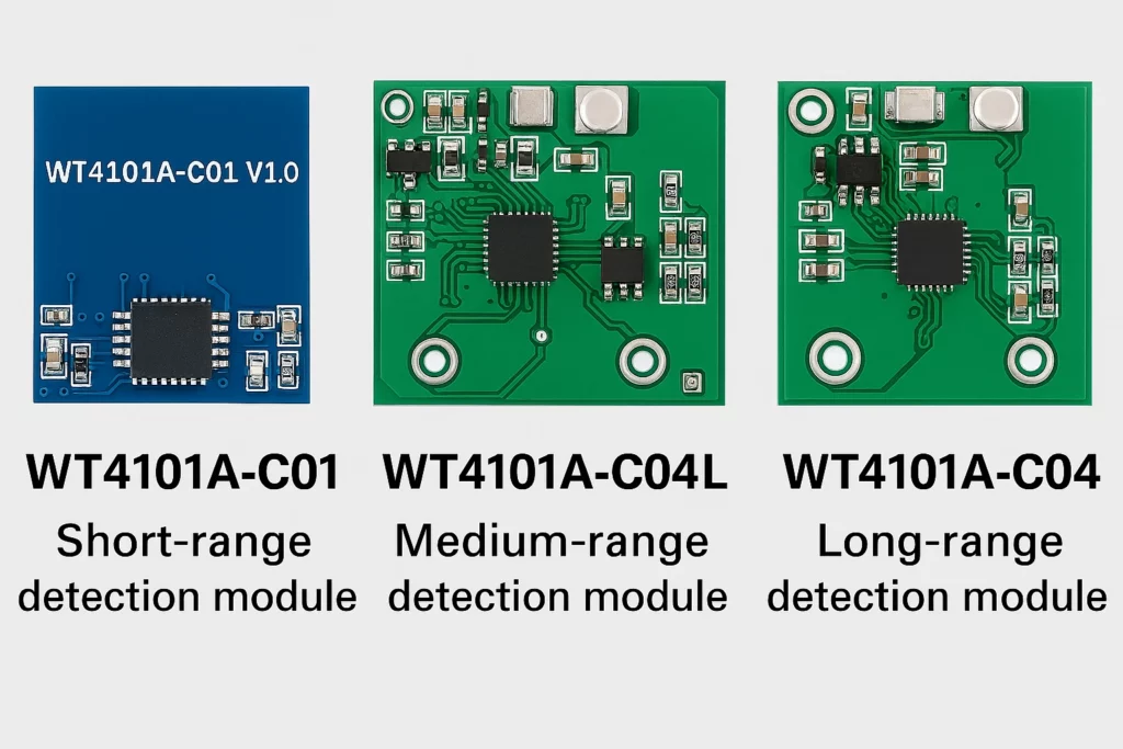 Different Distance Detection Modules