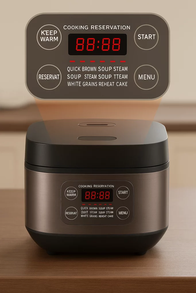 Voice Chip + Display Driver for Rice Cooker