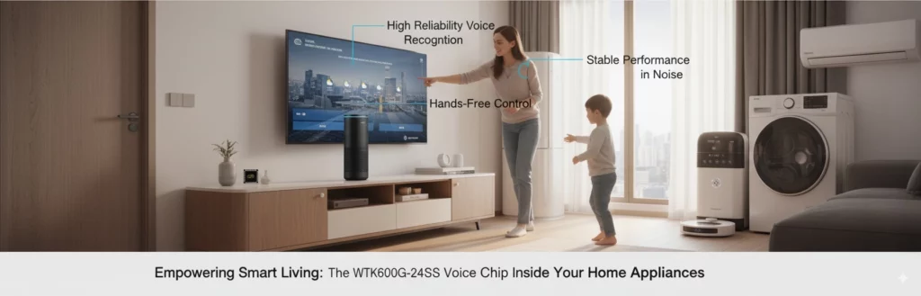 WTK600G-24SS Voice Chip Inside Your Home Appliances