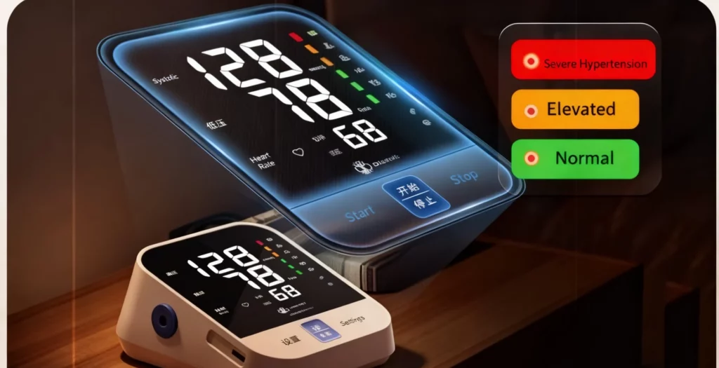 4G AI voice module for blood pressure monitors