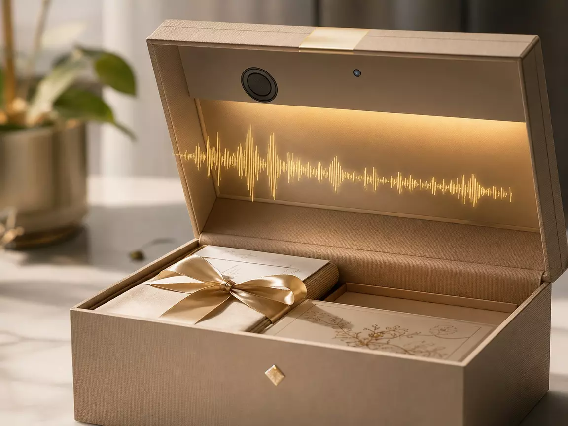 Light-Triggered Gift Box Playback