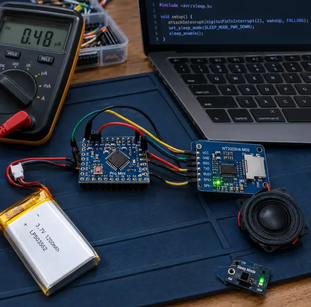 Voice Chip Power Analysis: Achieve 12-Month Battery Life